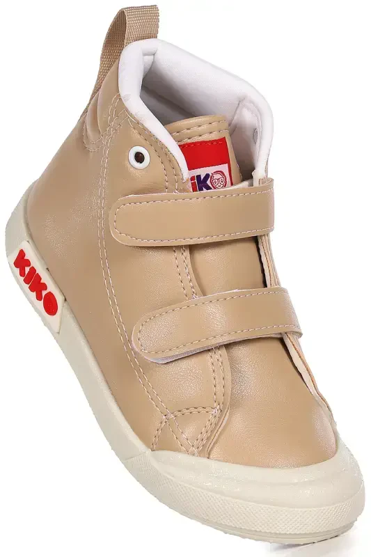 Garf Günlük Cırtlı Kız Bebek Bot Ayakkabı-Ten - Kiko Kids