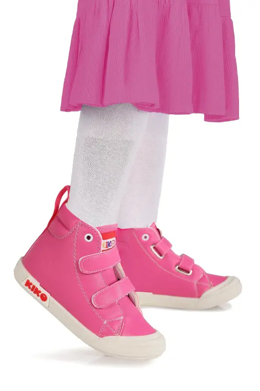 Garf Günlük Cırtlı Kız Bebek Bot Ayakkabı-Fuşya - 3