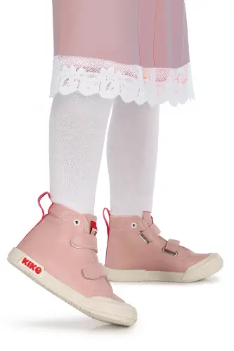 Garf Günlük Cırtlı Kız Bebek Bot Ayakkabı-Pudra - 3