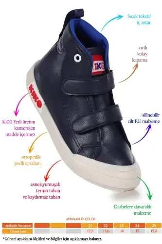 Garf Kundaligi Qopqoq Erkak Chaqaloq Bot Poyafzali - KIKO KIDS (1)