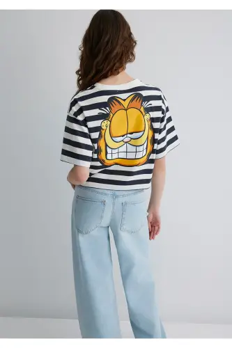 Garfield Print Grey T-shirt Regular Fit / Normal L - MAVI (1)