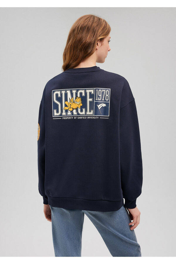 Garfield Printed Navy Sweatshirt 1S10110-82318 - 26