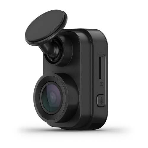Garmin Dash Cam Mini 2, Tiny Size, 1080p and 140-degree FOV, Monitor Your Vehicle While Away w/New Connected Features, Voice Control - 010-02504-00 - 2