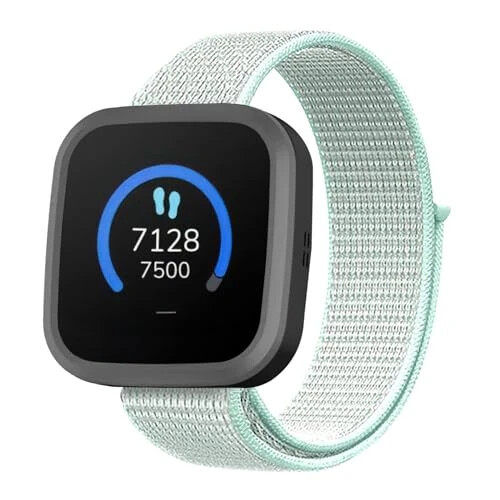 OWKEY Nylon Band Replacement Compatible with Garmin Bounce Kids Watch, Hook & Loop Design Easy for Kids to Put On & Off, Breathable & Washable - 1