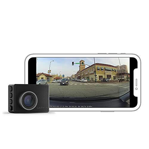 Garmin Dash Cam 47, 1080p ve 140 Derece Görüş Alanı, Yeni Bağlantılı Özelliklerle Aracınızı Uzaktan İzleyin, Sesli Komut, Kompakt ve Gizli, Bellek Kartı Dahil - 7