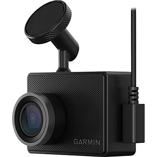 Garmin Dash Cam 57, 1440p va 140 daraja ko'rish burchagi, Yangi ulangan xususiyatlar bilan transport vositangizni uzoqdan kuzatib boring, Ovozli boshqarish, ixcham va sezilmaydigan, Xotira kartasi kiritilgan - 3