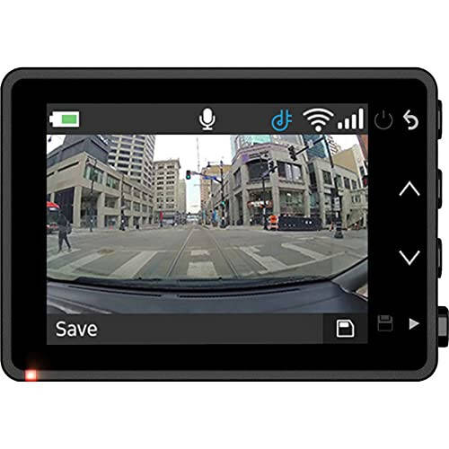 Garmin Dash Cam 57, 1440p ve 140 derece görüş alanı, Yeni Bağlantılı Özellikler ile Aracınızı Uzaktan İzleyin, Sesli Kontrol, Kompakt ve Gizli, Hafıza Kartı Dahil - 2