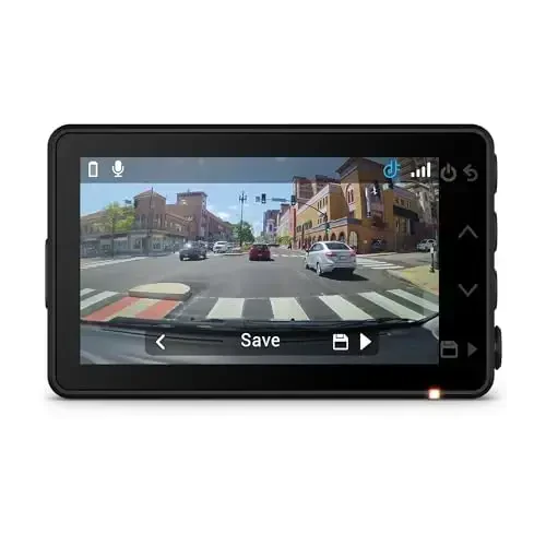 Garmin Dash Cam™ X110, ixcham 1080p HD Dash Cam, 140 darajali ko'rish maydoni, Clarity™ Polarizer, ovozli boshqaruv, GPS, 2.4