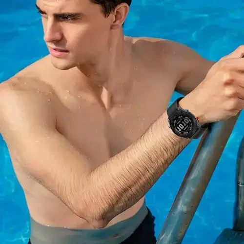 Garmin Enduro 3 2/Fenix 8/tactix 8 AMOLED 51mm/Fenix 7X/6X, 26mm Quickfit Sprot Watch Strap uchun silikon tasma Fenix 7X pro sapphire solar/6X pro/5X/5X plus/epix Pro/Descent Mk2i uchun almashtirish - 4