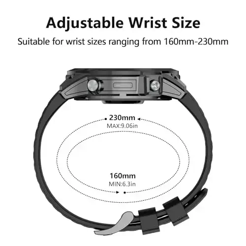 Garmin Enduro 3 2/Fenix 8/tactix 8 AMOLED 51mm/Fenix 7X/6X, 26mm Quickfit Sprot Watch Strap uchun silikon tasma Fenix 7X pro sapphire solar/6X pro/5X/5X plus/epix Pro/Descent Mk2i uchun almashtirish - 2