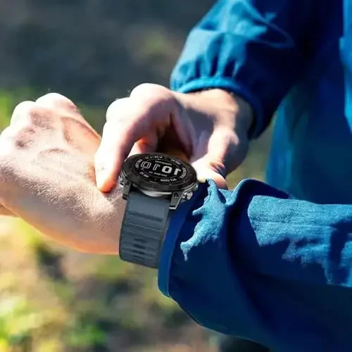 Garmin Enduro 3 2/Fenix 8/tactix 8 AMOLED 51mm/Fenix 7X/6X uchun silikon tasma, Fenix 7X pro sapphire solar/6X pro/5X/5X plus/epix Pro/Descent Mk2i uchun 26mm Quickfit Sprot Soat Tasmalarining O'zgartirilishi - 5