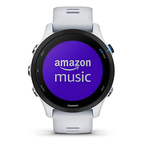 Garmin Forerunner® 255 Music, GPS Running Smartwatch with Music, Advanced Insights, Long-Lasting Battery, White - 2