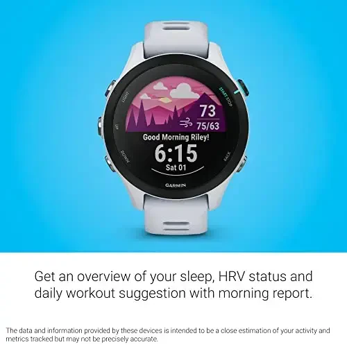 Garmin Forerunner® 255S Music, Smaller GPS Running Smartwatch with Music, Advanced Insights, Long-Lasting Battery, Whitestone - 4