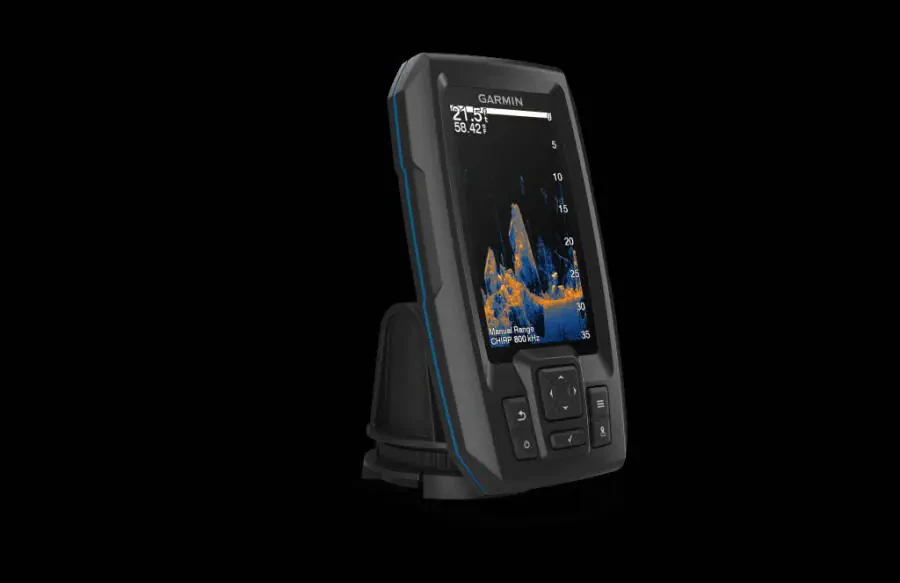 Garmin STRIKER Vivid 4cv, Easy-to-Use 4-inch Color Fishfinder and Sonar Transducer, Vivid Scanning Color Palettes - 3