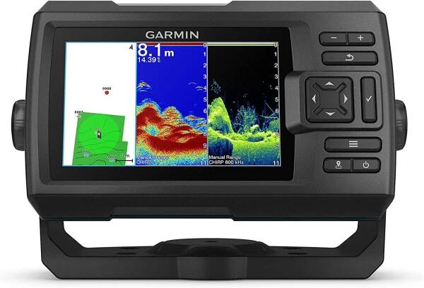 Garmin Striker Vivid 5cv, foydalanish oson bo'lgan 5 dyuymli rangli baliq qidiruvchi va sonar transduser - GARMIN (1)