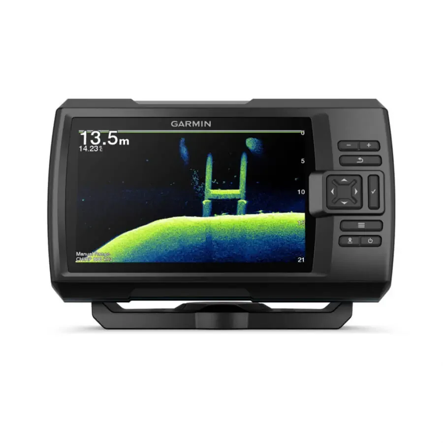 Garmin STRIKER Vivid 7cv, Easy-to-Use 7-dyuymli rangli baliq qidiruvchi va Sonar Transduser, Vivid Scanning Sonar Rang Palitralari - 1