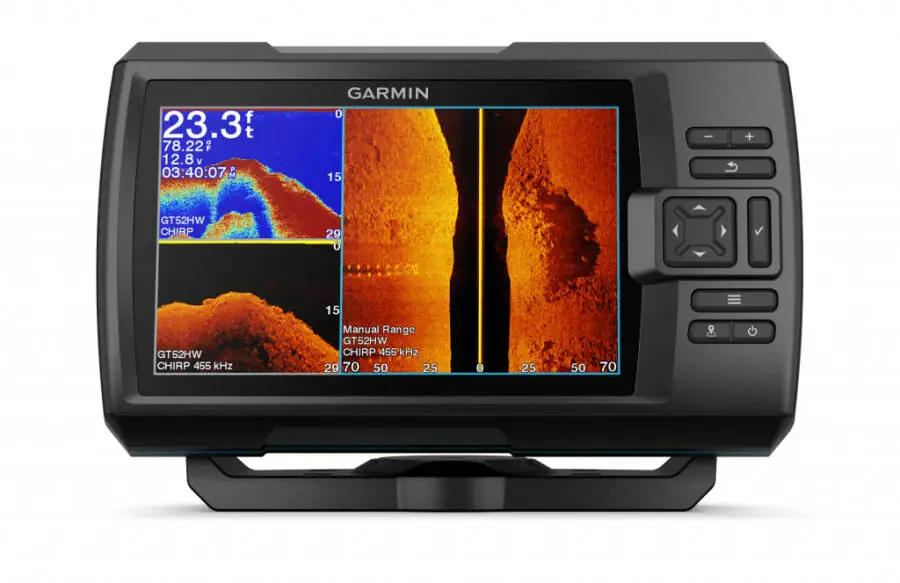 Garmin STRIKER Vivid 7sv, Easy-to-Use 7-inch Color Fishfinder and Sonar Transducer, Vivid Scanning Sonar Color Palettes - 5