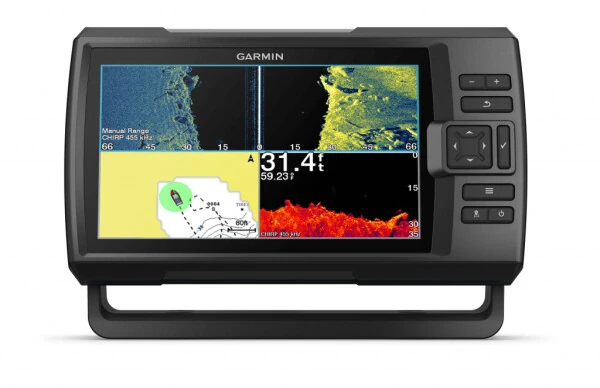 Garmin STRIKER Vivid 9sv, Easy-to-Use 9-inch Color Fishfinder and Sonar Transducer - GARMIN