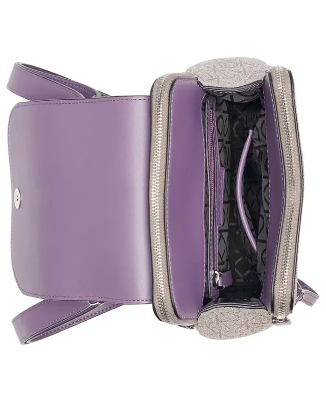 Garnet Signature Triple Compartment Backpack - Alm Tpe/wntr Plum - 4