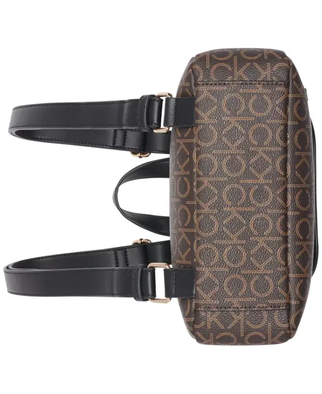 Garnet Signature Uch Bo'limli Ryukzak - Jigarrang Xaki/Qora - 6