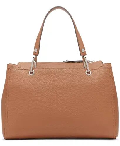 Garnet Triple Compartment Medium Satchel Bag - Caramel - Calvin Klein (1)
