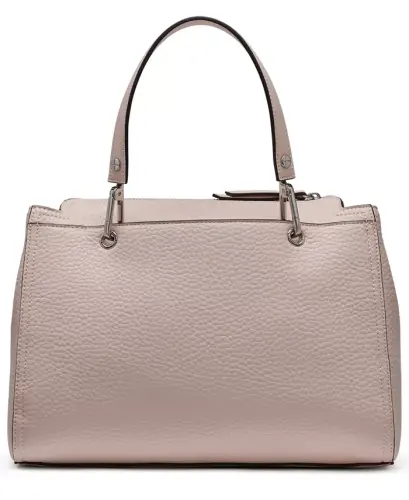 Garnet Triple Compartment Medium Satchel Bag - Petal - 2