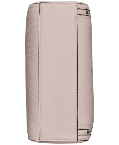 Garnet Triple Compartment Medium Satchel Bag - Petal - 5