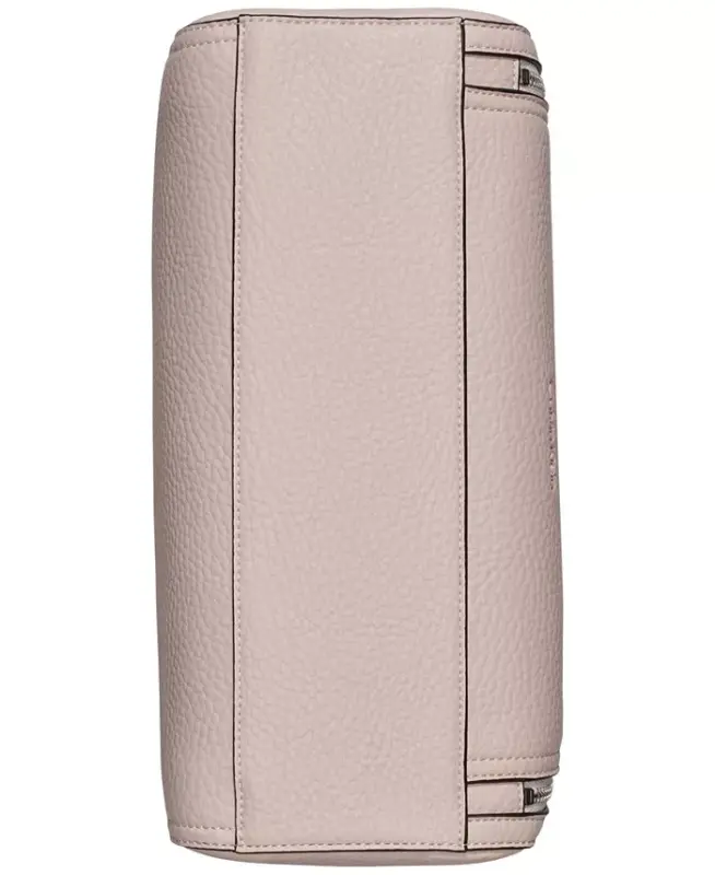 Garnet Triple Compartment Medium Satchel Bag - Petal - 5