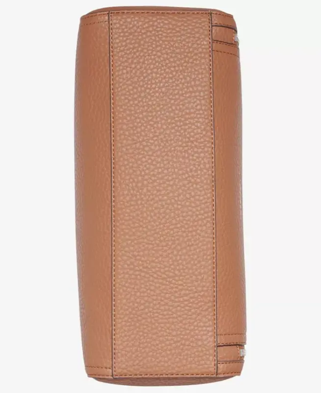 Garnet Triple Compartment Medium Satchel Bag - Caramel - 5