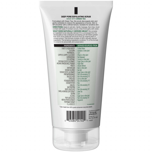 Garnier SkinActive Exfoliating Face Scrub with Green Tea, Oily Skin, 5 fl. oz. - 1