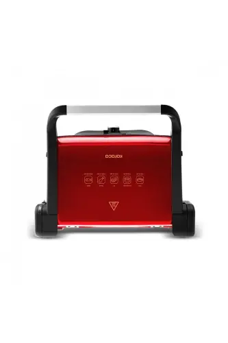 Gastro Classic Gril va Toster Qizarg'ish Qizil 2000 W 6 Bo'lak Sig'imli-Qizarg'ish Qizil - KARACA (1)
