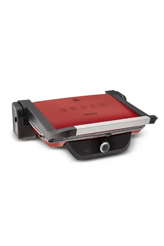 Gastro Classic Gril va Toster Qizil 2000 W 6 Bo'lakli - Qizil - 7