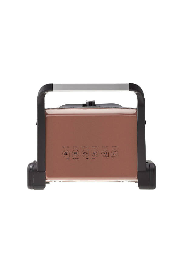 Gastro Classic Grill and Toaster Machine Rosegold - 13