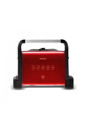 Gastro Classıc Izgara Ve Tost Makinesi Rouge Red 2000 W 6 Dilim Kapasiteli-Rouge Red - KARACA (1)