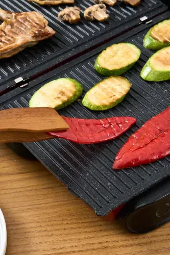 Гастро Гриль Про 2400 Вт Гриль и Тостер Красный - 5