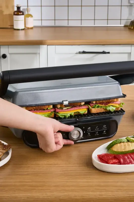 Гастро Гриль Pro 2400W Гриль и Тостер Анттрацит - 3