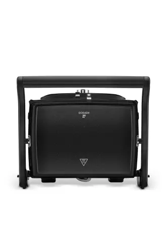 Gastro Grill Glass Premium 2400w Tost va Grily Mashinasi Shiny Black - KARACA (1)