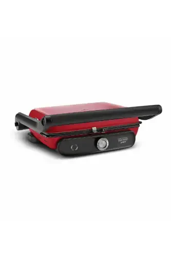 Gastro Grill Glass Premium 2400w Tost Va Panjara Mashinasi Cranberry-Cranberry - 1
