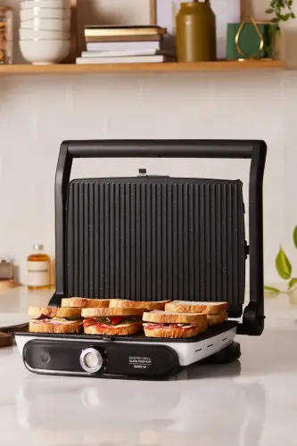 Gastro Grill Glass Premium 2400w Tost Ve Izgara Makinesi Beyaz - Beyaz - Karaca (1)