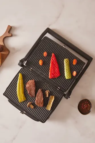 Gastro Grill Glass Premium 2400w Tost Ve Izgara Makinesi Beyaz - Beyaz - 5