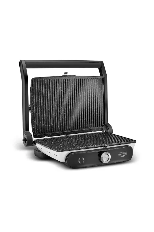 Gastro Grill Glass Premium 2400w Tost Ve Izgara Makinesi Beyaz - Beyaz - 7