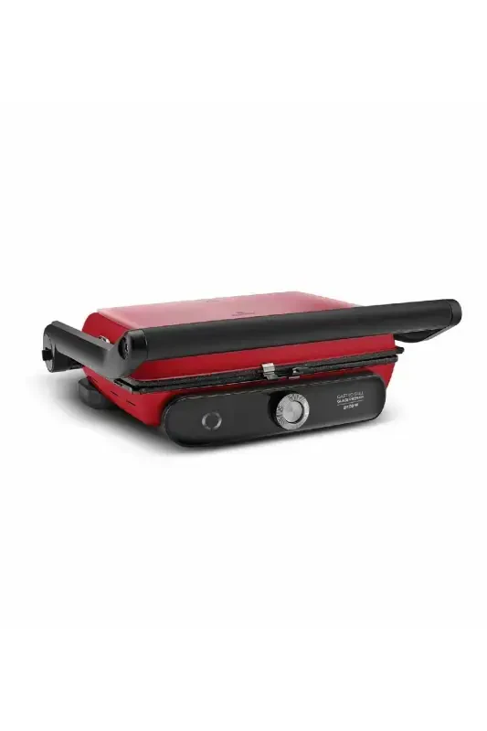 Gastro Grill Glass Premium 2400w Tost Ve Izgara Makinesi Cranberry-Cranberry - KARACA
