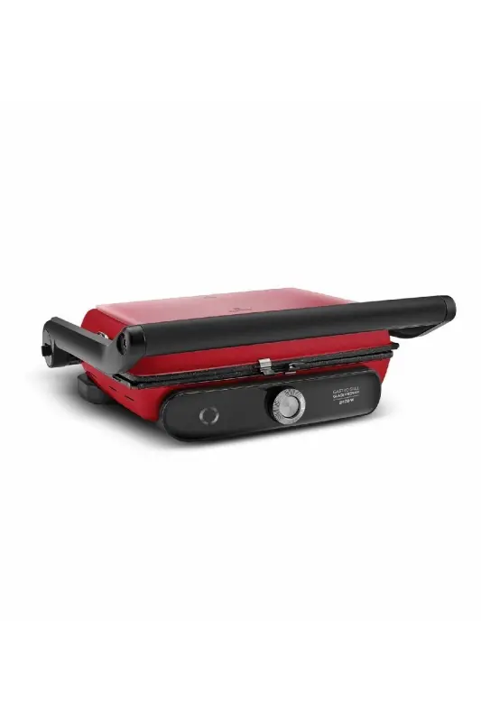 Gastro Grill Glass Premium 2400w Tost Ve Izgara Makinesi Cranberry-Cranberry - 1