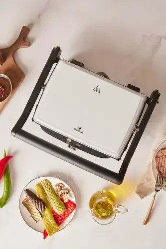Gastro Grill Glass Premium 2400w Тостер И Гриль Белый-Белый - 1