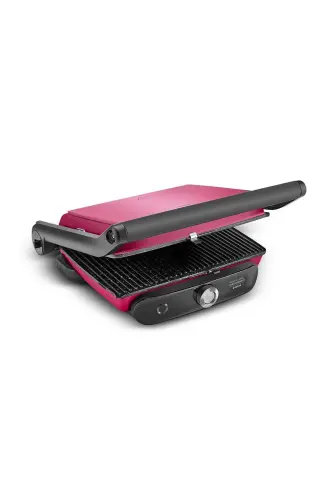Gastro Grill Glass Premium 2400w Toster Viva Magenta-Bordo - 2