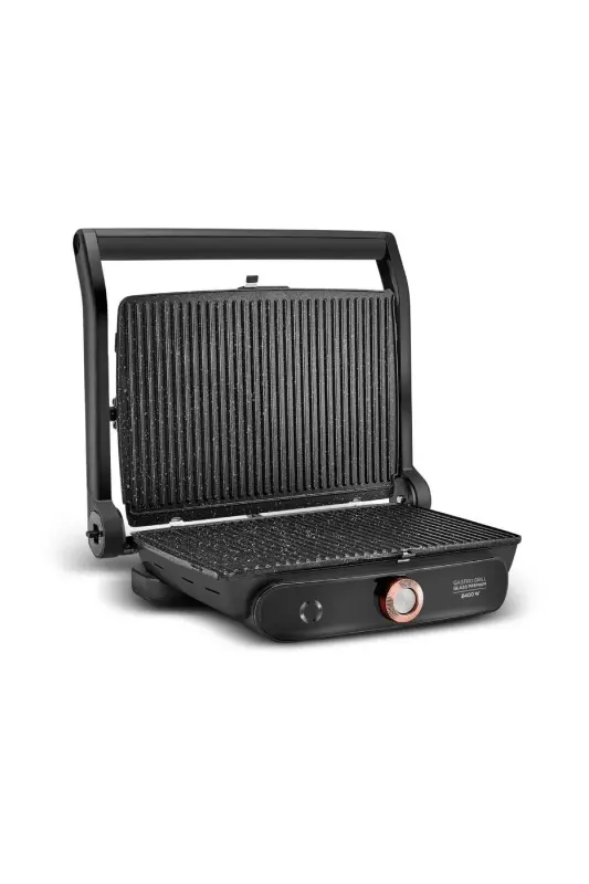 Gastro Grill Glass Premium Tost Makinesi Black Copper 2400 W - Black Copper - 3