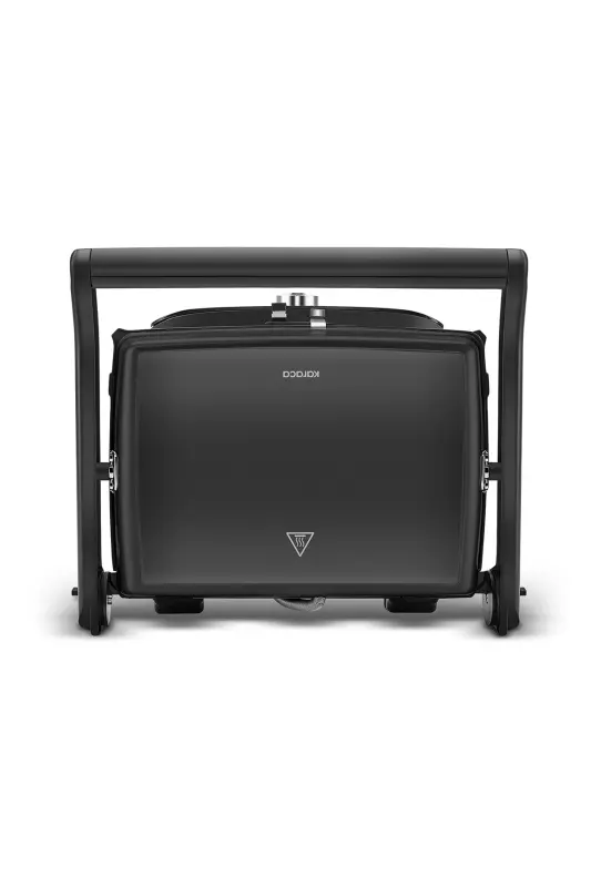 Gastro Grill Glass Premium Toster Qora Chrome 2400 W-Qora Chrome - 5