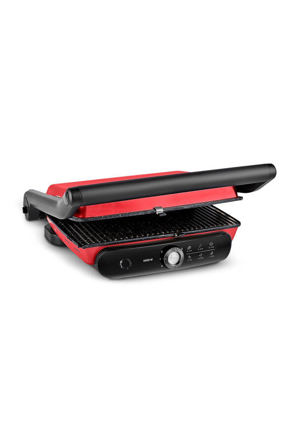 Gastro Grill Pro 2400Vт Grill va Toaster Mashinasi Qizil - 6