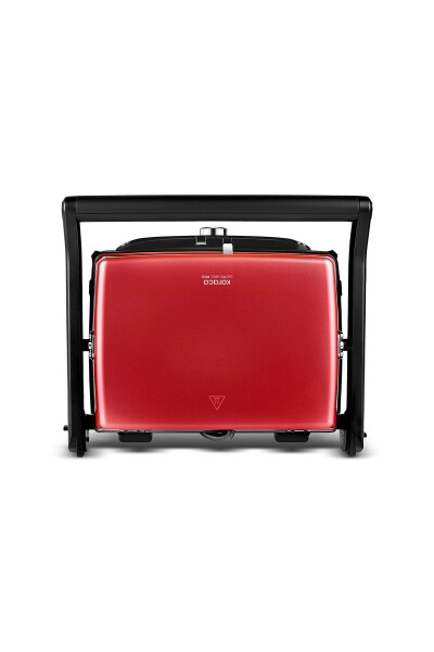 Gastro Grill Pro 2400Vт Grill va Toaster Mashinasi Qizil - 8