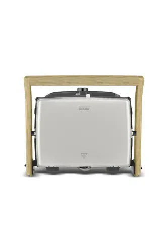 Gastro Grill Pro 2400W Гриль и Тостер Wood Craft на 6 ломтиков - Коричневый - 4